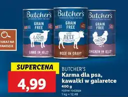 Lidl Butcher's Karma dla psa, kawałki w galaretce oferta