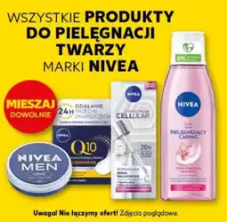 Kaufland WSZYSTKIE PRODUKTY DO PIELĘGNACJI TWARZY MARKI NIVEA oferta