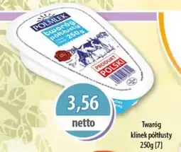 DUO-TES Twaróg klinek półtłusty polmlek oferta
