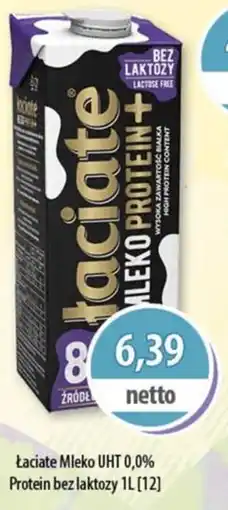 DUO-TES Łaciate Mleko UHT 0,0% Protein bez laktozy mlekpol oferta