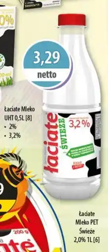 DUO-TES Łaciate Mleko PET Świeże 2,0% mlekpol oferta