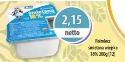 DUO-TES Rolmlecz śmietana wiejska 18% mlekpol oferta