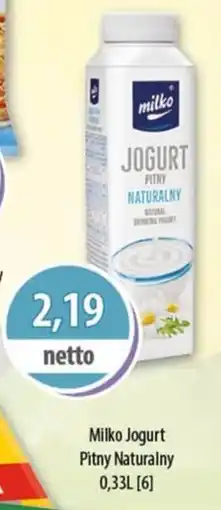 DUO-TES Milko Jogurt Pitny Naturalny mlekpol oferta