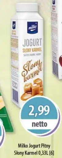 DUO-TES Milko Jogurt Pitny Słony Karmel mlekpol oferta