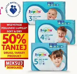 Lidl Pieluszki Lupilu Soft&Dry oferta
