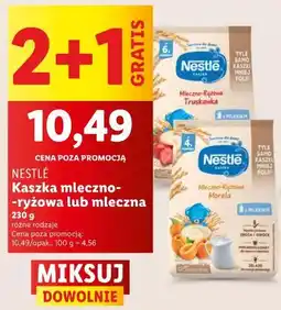 Lidl Kaszka Nestle oferta