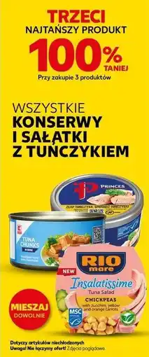 Kaufland Sałatki z tuńczykiem i konserwy oferta
