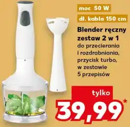 Kaufland Blender ręczny zestaw 2 w 1 oferta