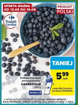 Carrefour Express Borówki amerykańskie Carrefour oferta