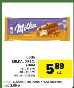 Carrefour Express Lody Milka, Oreo, Daim oferta