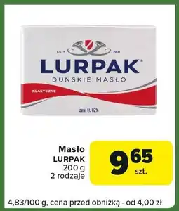 Carrefour Express Masło Lurpak oferta