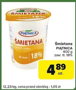 Carrefour Express Śmietana 18% Piątnica oferta