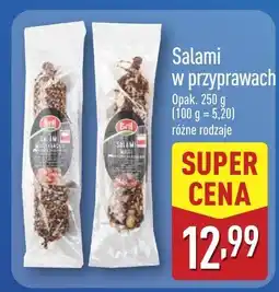 ALDI Salami w przyprawach Aldi oferta
