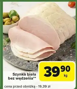 Carrefour Express Szynka biała bez wędzenia Carrefour Express oferta