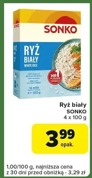 Carrefour Express Ryż biały Sonko oferta