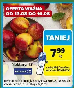 Carrefour Express Owoce Nektarynki Carrefour Express oferta
