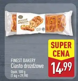 ALDI Ciasto drożdżowe Finest Bakery oferta