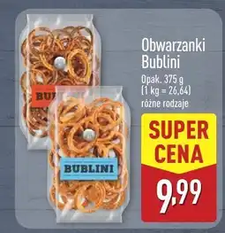 ALDI Przekąski Obwarzanki Bublini oferta