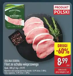 ALDI Filet ze schabu wieprzowego DOLINA DOBRA oferta