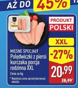 ALDI Mięso poledwiczki z piersi kurczaka porcja rodzinna XXL Aldi oferta