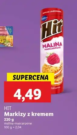 Lidl Markizy z kremem malina-mascarpone Hit oferta
