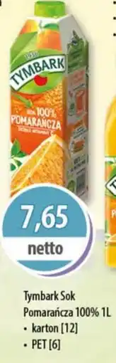 DUO-TES Tymbark Sok Pomarańcza 100% oferta