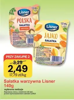 Społem Sałatka warzywna Lisner oferta