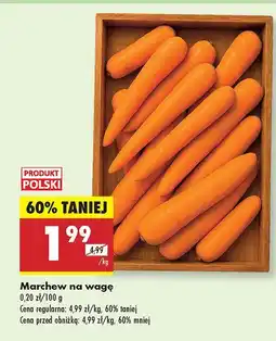 Biedronka Marchew 1 kg Biedronka oferta