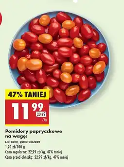 Biedronka Pomidory papryczkowe 1 kg Biedronka oferta