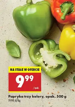 Biedronka Papryka trzy kolory 1 opak. Biedronka oferta