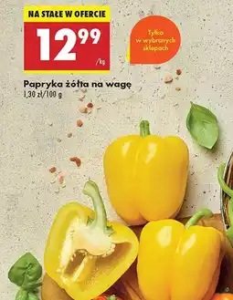 Biedronka Papryka żółta 1 kg Biedronka oferta