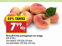 Biedronka Brzoskwinie paraguayo 1 kg Biedronka oferta