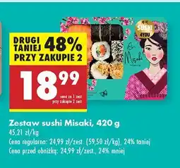 Biedronka Zestaw sushi Misaki Biedronka oferta
