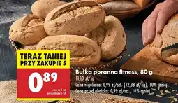 Biedronka Bułka poranna fitness Biedronka oferta