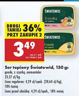 Biedronka Ser topiony Światowid oferta