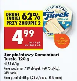 Biedronka Ser pleśniowy Camembert Turek oferta
