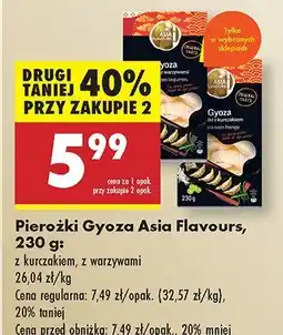 Biedronka Pierożki Gyoza Asia Flavours oferta