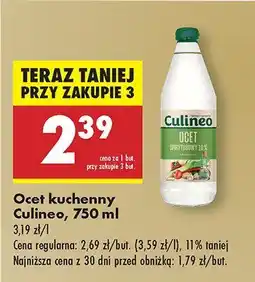 Biedronka Ocet kuchenny Culineo oferta