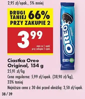 Biedronka Ciastka Oreo Original oferta
