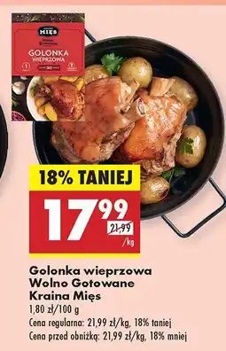 Biedronka Golonka wieprzowa Wolno Gotowane Kraina Mięs oferta