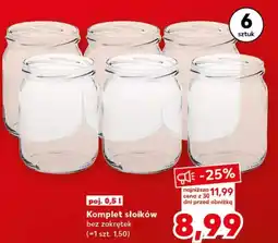 Kaufland Komplet słoików oferta