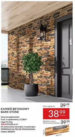 Abra KAMIEŃ BETONOWY BARK STONE oferta