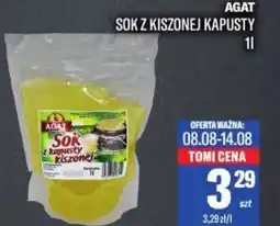 TomiMarkt AGAT SOK Z KISZONEJ KAPUSTY oferta