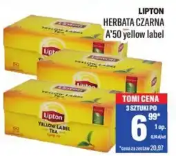TomiMarkt LIPTON HERBATA CZARNA A'50 oferta