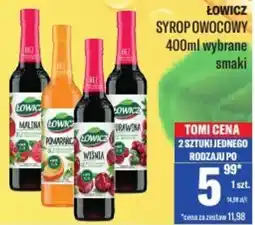 TomiMarkt ŁOWICZ SYROP OWOCOWY oferta