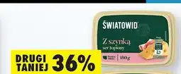 Biedronka Ser topiony z szynką Światowid oferta