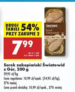 Biedronka Serek zakopiański z Gór Światowid oferta