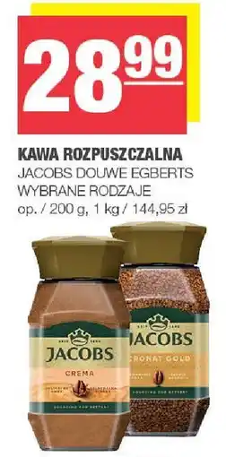 Spar Kawa rozpuszczalna Jacobs Douwe Egberts oferta