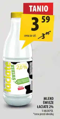Arhelan Mleko świeże Łaciate 2% oferta