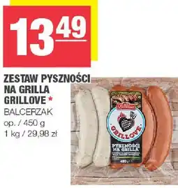 Spar Zestaw pyszności na grilla grillowe Balcerzak oferta